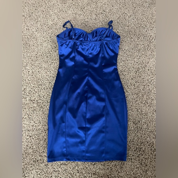 COPY - Fashion Nova Silk Dress - Picture 2 of 2